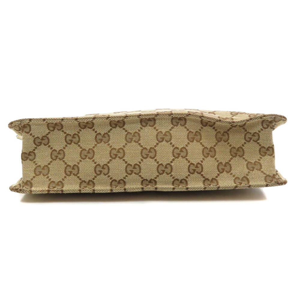 Gucci GG Canvas Eclipse Messenger Bag Brown - Picture 4 of 11
